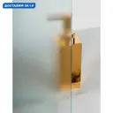 Душевой уголок Belbagno Due 459510 квадратный 90x90см серебристый блеск профиль эффект стекла рифленый