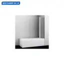 Ширма на ванну Wasserkraft Leine 111.50x140 см распашная