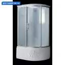 Душевая кабина Timo Standart T-6610SL Silver L с высоким поддоном 110x85 см стекло прозрачное