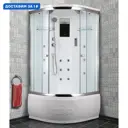 Душевая кабина Timo Lux T-7700 100x100 см стекло прозрачное поддон высокий