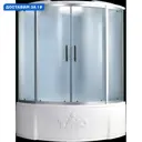 Душевая кабина Timo Standart T-6625SF Silver F с высоким поддоном 120x120 см стекло прозрачное матовое