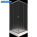 Душевой уголок Triton Вента 663495 квадратный 80x80см серебристый блеск профиль эффект стекла без покрытия