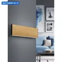 Настенный светильник светодиодный Eglo 390127 теплый белый (желтый) свет цвет коричневый