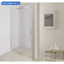 Душевая дверь Belbagno 381315 150см эффект стекла прозрачный раздвижной