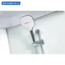 Душевая кабина Weltwasser 500 Halle 902 90x90 см стекло прозрачное поддон высокий