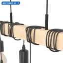 Светильник подвесной Eglo Townshend Eg_43513 6 ламп 15 м² цвет коричневый/черный