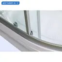 Душевая кабина Weltwasser 500 Emmer 11015 110x110 см стекло прозрачное поддон низкий