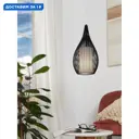 Светильник подвесной Eglo Razoni Eg_92252 1 лампа 3 м² цвет белый/черный