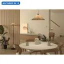 Светильник подвесной Eglo Oxpark Eg_43942 1 лампа 8 м² цвет белый/черный/зеленый