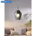 Светильник подвесной Eglo Murmillo Eg_96773 1 лампа 2 м² цвет хром/прозрачный/черный