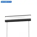 Светильник подвесной Eglo Mumbles Eg_43812 2 лампы 4 м² цвет черный/золотой