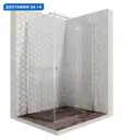 Душевая перегородка Ambassador Diamond 12011107R 1200x800x2000