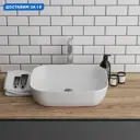 Раковина мебельная Grossman GR-3020 50.5см цвет белый