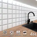 Стеновая панель матовая Фартукофф ФФ - 391 400x60x0.1 см ПВХ цвет разноцветный