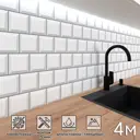 Стеновая панель Фартукофф ФФ - 392 400x60x0.1 см ПВХ цвет разноцветный