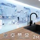 Стеновая панель Фартукофф ФФ - 405 200x60x0.1 см ПВХ цвет разноцветный