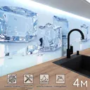 Стеновая панель Фартукофф ФФ - 405 400x60x0.1 см ПВХ цвет разноцветный