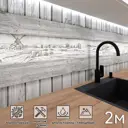 Стеновая панель Фартукофф ФФ - 410 200x60x0.1 см ПВХ цвет разноцветный