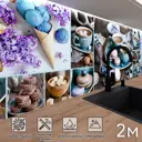 Стеновая панель Фартукофф ФФ - 429 200x60x0.1 см ПВХ цвет разноцветный