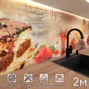 Стеновая панель Фартукофф ФФ - 438 200x60x0.1 см ПВХ цвет разноцветный