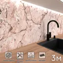 Стеновая панель матовая Фартукофф ФФ - 468 300x60x0.1 см ПВХ цвет разноцветный