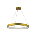 Люстра подвесная светодиодная Ayalight Kjdd-523-4000k 10 м² теплый белый свет цвет серый