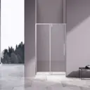 Душевая дверь Vincea Slim-N VDP-4SN120CL 120 профиль хром стекло прозрачное