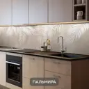 Стеновая панель Пластик Сибири Пальмира 8418 0.1х60х0.1 см пластик / пвх цвет черный