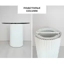 Подстолье для обеденного стола Shobick Company Column 70.5 см сталь белое