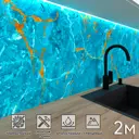 Стеновая панель Фартукофф ФФ - 479 200x60x0.1 см ПВХ цвет разноцветный