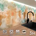 Стеновая панель матовая Фартукофф ФФ - 492 300x60x0.1 см ПВХ цвет разноцветный
