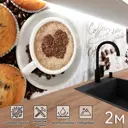 Стеновая панель Фартукофф ФФ - 499 200x60x0.1 см ПВХ цвет разноцветный