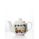Чайник заварочный фарфоровый 700 мл. Дулево ф.Янтарь Чай из плодов шиповника