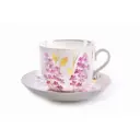 Чайный набор 450 мл Дулёвский фарфоровый завод Ностальгия c3266 фарфор цвет разноцветный 1 шт