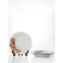 Набор тарелок 20 см Дулёвский фарфоровый завод 92602/4 Фарфор цвет белый