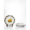 Набор тарелок 24 см Дулёвский фарфоровый завод 115372/4 Фарфор цвет белый