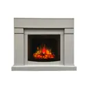Каминокомплект Realflame Lindelse 26 GR-P715 с очагом Evrika 25.5 2000Вт серый