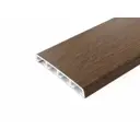Наличник Комбиг камерный пластиковый усиленный 78x1000мм цвет орех