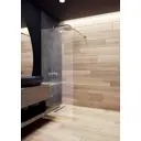 Душевая перегородка Русак ПЗ 8-90-190С 90x190см золото профиль