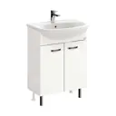 Тумба под раковину напольная Onika 106149 59см цвет белый