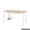 Письменный стол ПС-26610.80x140:CC.25/04-04 Zamm Формат (Тип 4) 140x75x80 см Металл цвет бежевый