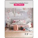 Фотообои флизелиновые Foto Print Полет Животных 10-128-А-3.5-2.7 350x270 см