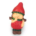 Фигура садовая Девочка клубничка 19 см