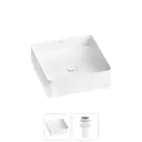 Раковина Wellsee freedom 2.0 20214362R 36см цвет раковина 2 в 1: д/к