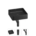 Раковина Wellsee freedom 2.0 20214423R 36см цвет раковина 3 в 1: д/к, сифон