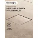 Трап для душа Bettoserb 13000085B комбинированный затвор 21x21 см abs-пластик