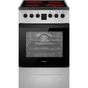 Электрическая плита с духовкой Weissgauff 432833 50x85x60 см цвет серый / серебристый