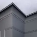 Плинтус потолочный Glanzepol GP-78 на стену и потолок полистирол белый 2000x159x12 мм 7 шт