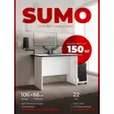 Стол письменный Skyland CD 1066 106x75x66 см ЛДСП цвет белый/черный