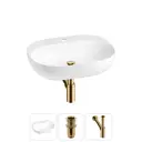 Раковина Wellsee pro line 20212427R 53см цвет раковина 3 в 1: д/к, сифон